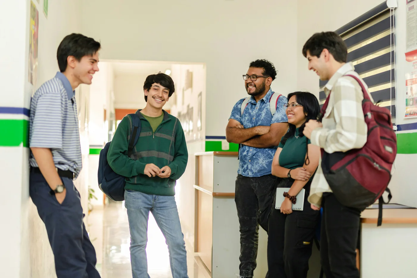 Students together