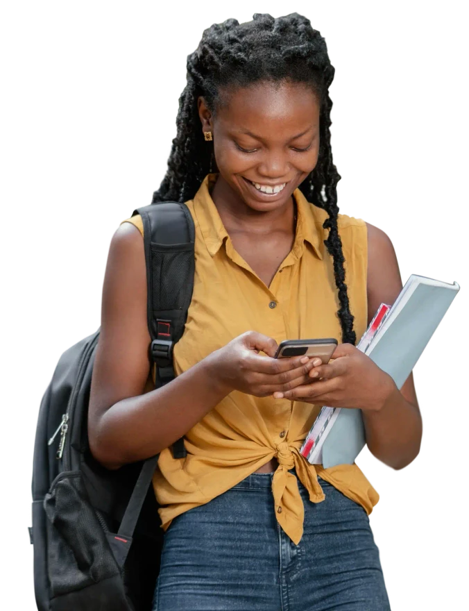 Student using TalkCampus