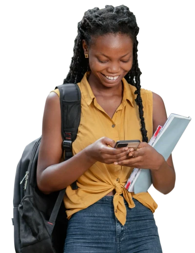 Student using TalkCampus