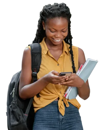 Student using TalkCampus