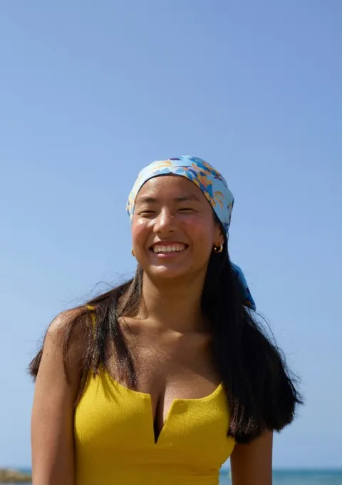 Student using peer support